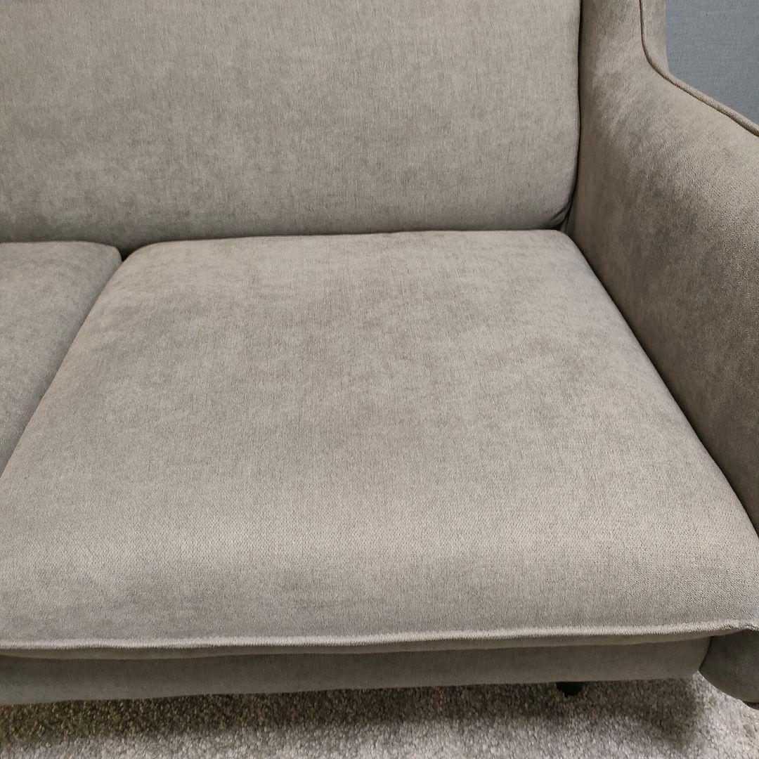 【さる】フランフラン トッタ2Pソファー オットマン付き