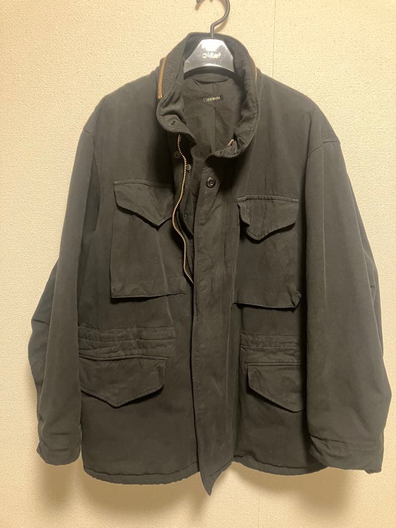 COMOLI ブラック M65 24AW