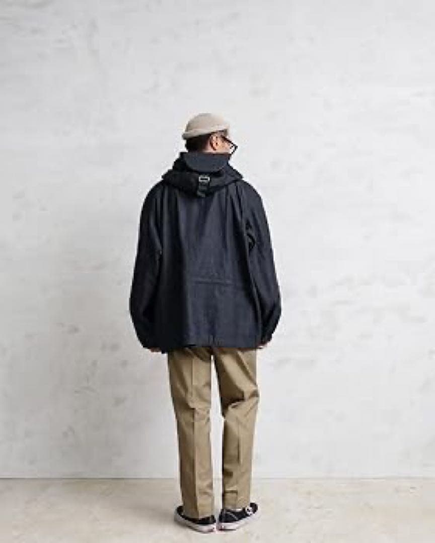 WAIPER.inc  NAVY SMOCK PARKA 岡山デニム