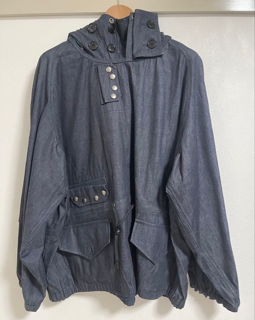 WAIPER.inc  NAVY SMOCK PARKA 岡山デニム