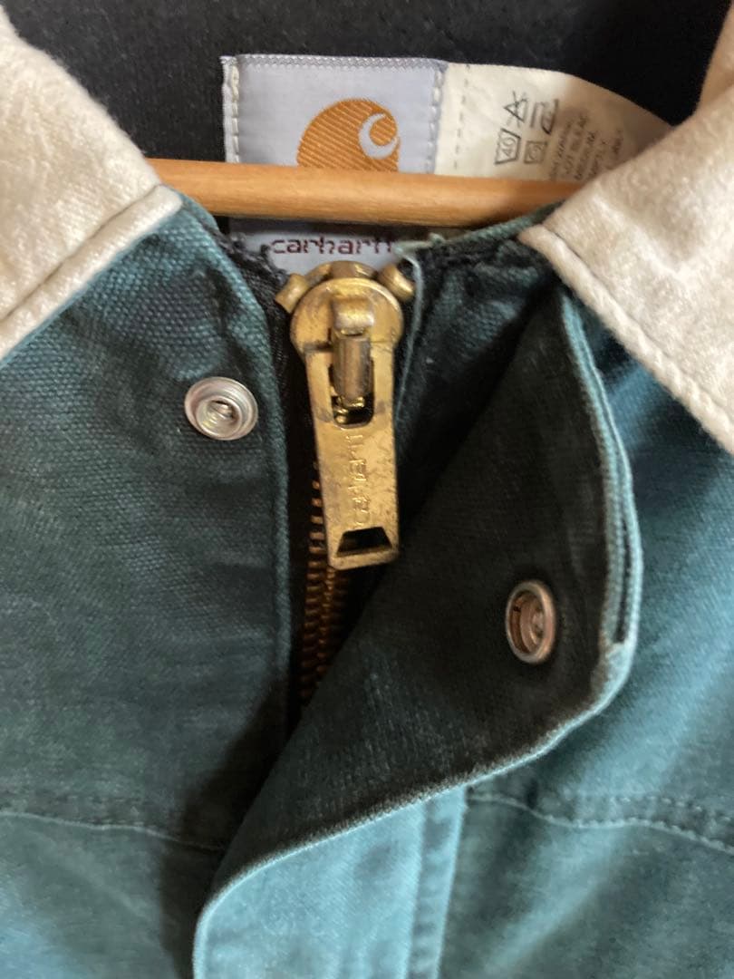 carharttサンドストーンランチコート2xl USA90sハードグリーンです