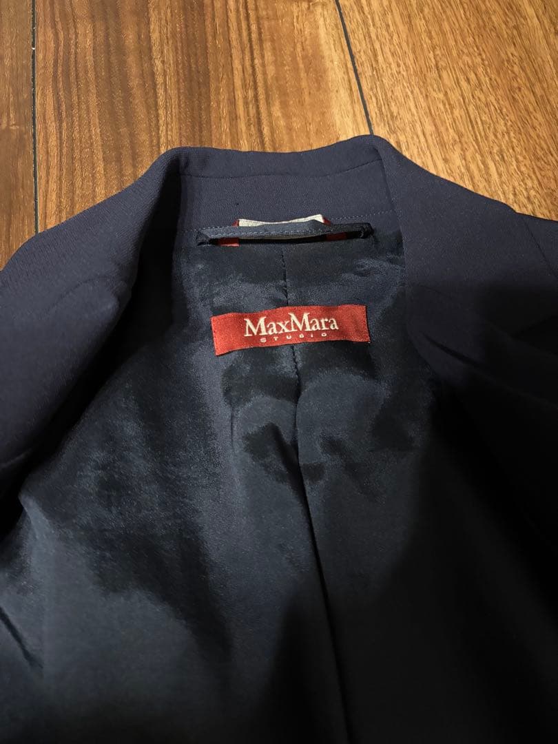 MaxMara ネイビー セットアップ　3点セット