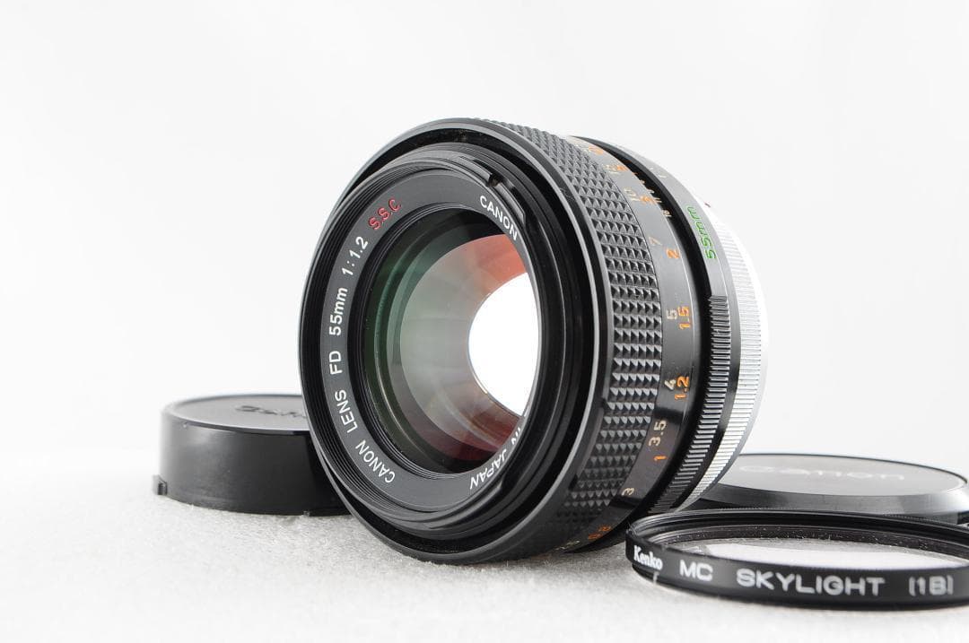 Canon LENS FD 55mm F1.2 S.S.C. くもりの無い光学