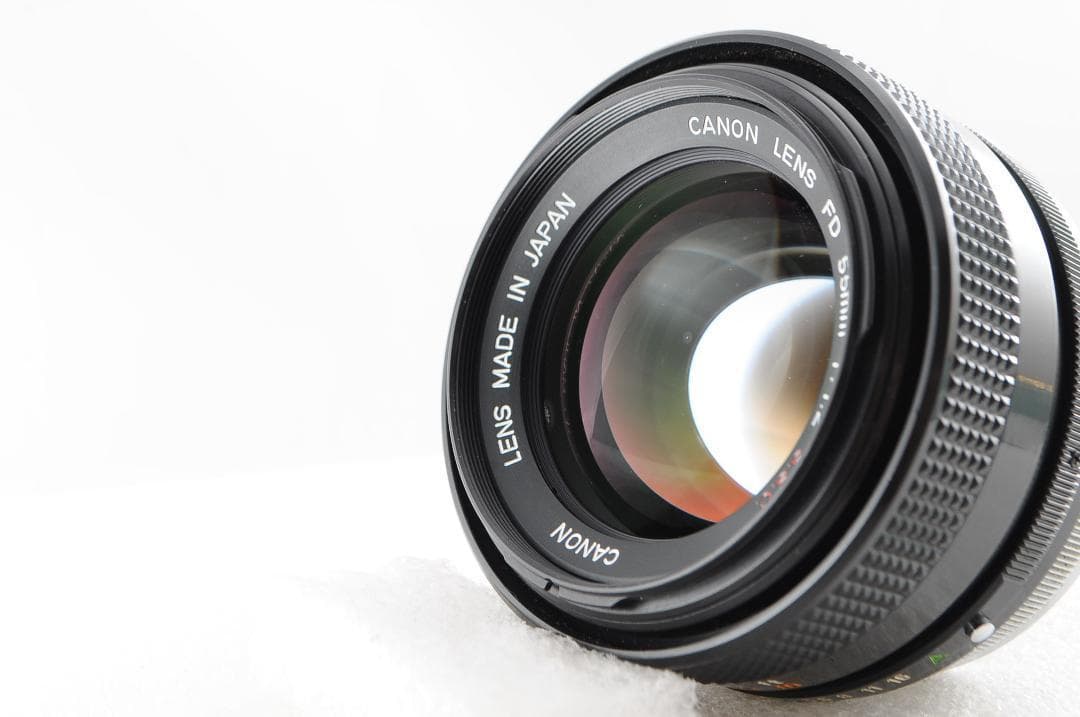 Canon LENS FD 55mm F1.2 S.S.C. くもりの無い光学