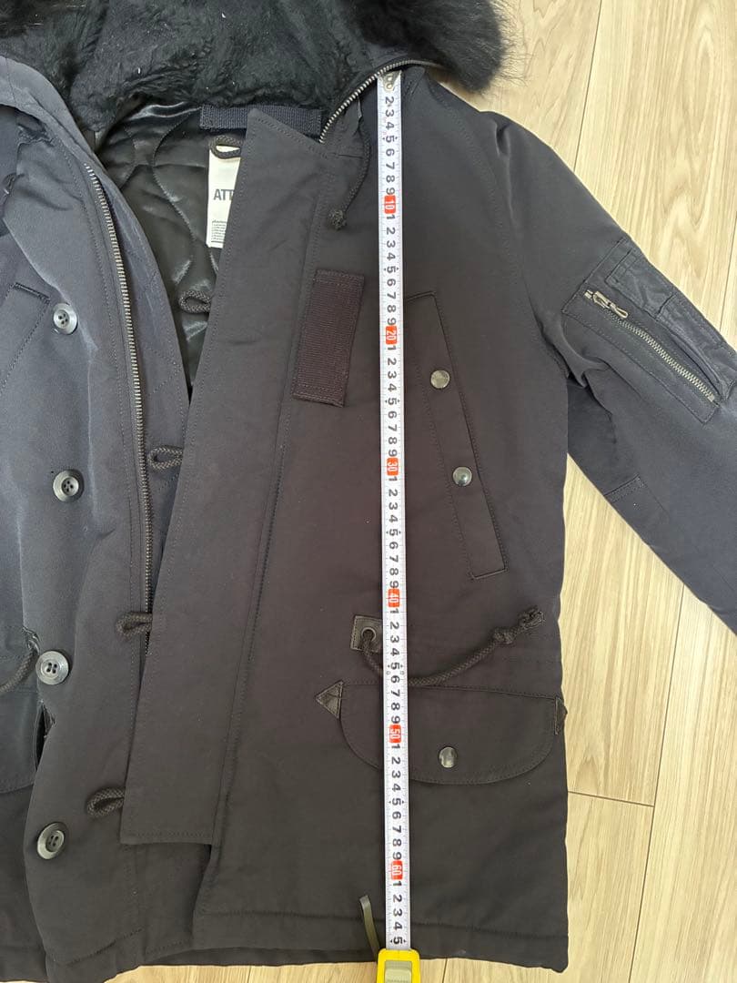 ATTACHMENT N-3B ブラック 1 ミリタリー Y2K