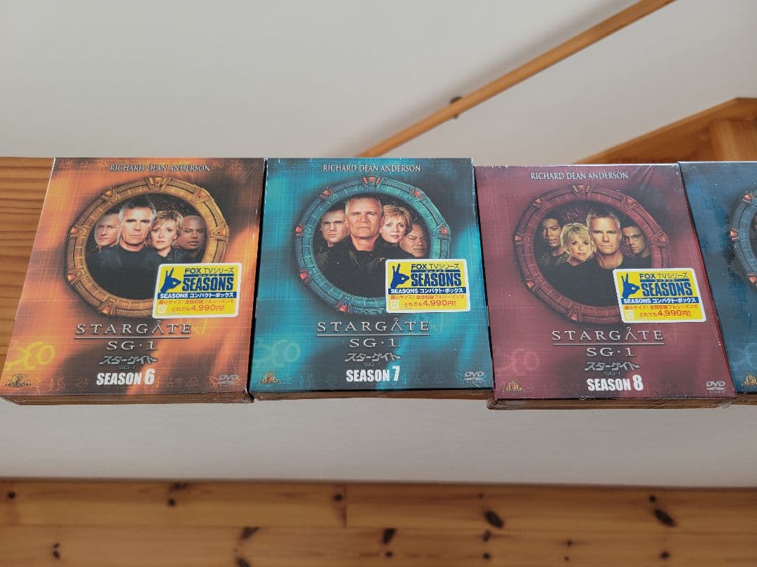 n*o様 スターゲイト　コンパクトボックスDVD シーズン1-10セット