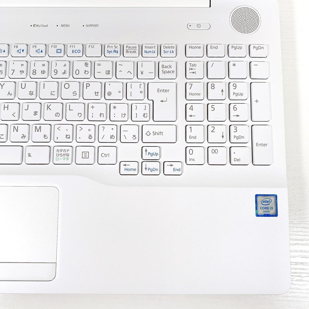 届いてすぐに使える✨事務作業✨快適SSD✨ブルーレイ✨富士通ノートパソコン✨04