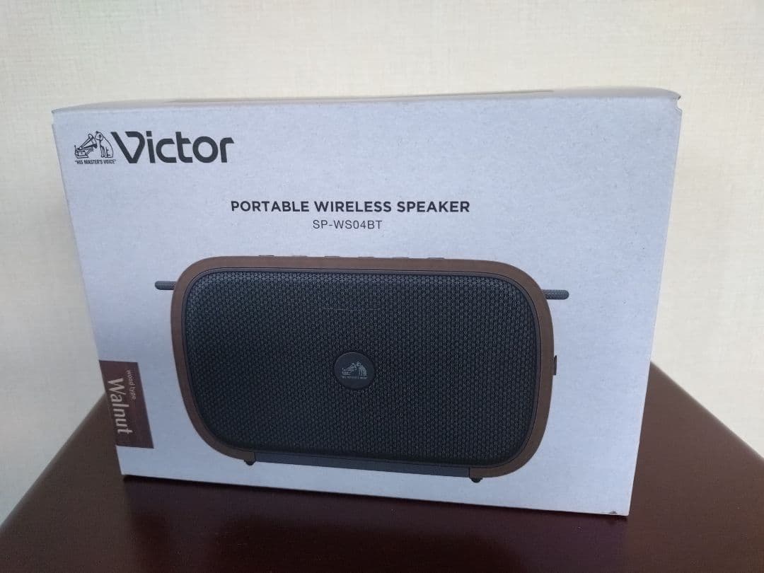 【新品未使用】Victor ポータブルワイヤレススピーカー SP-W504BT