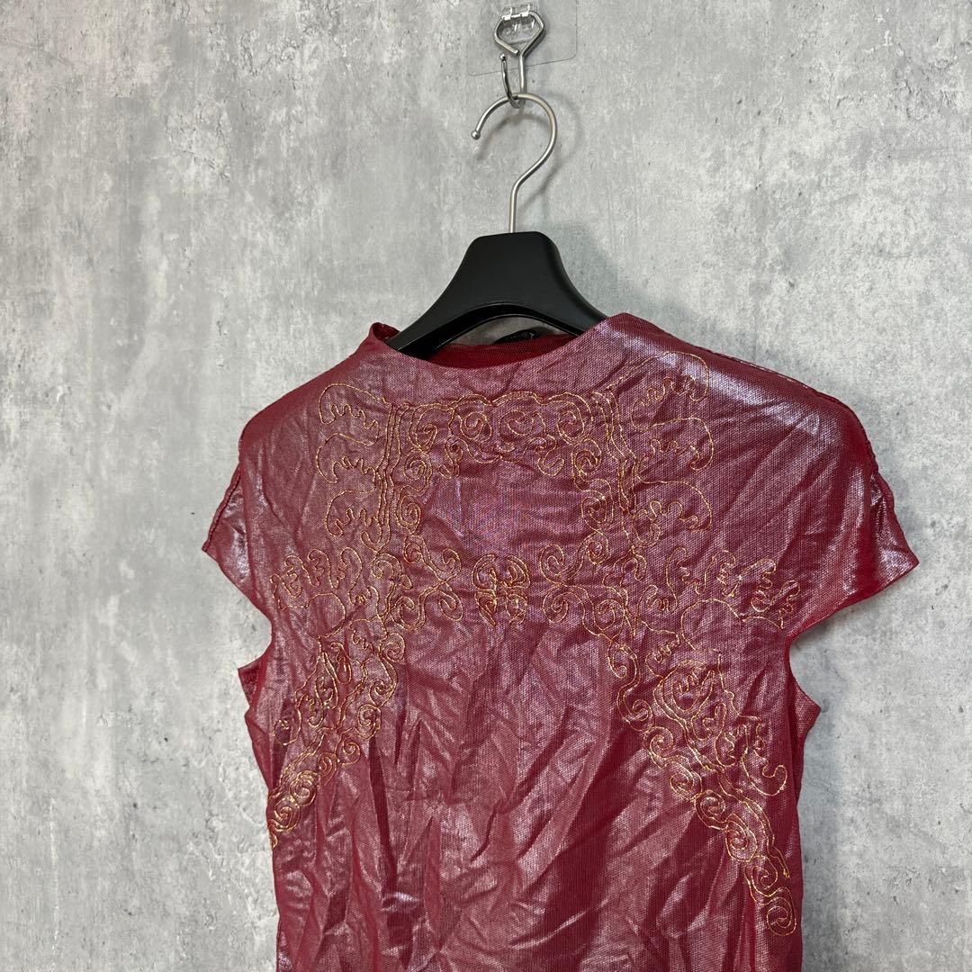 VIVIENNE TAM 90's パワーネット トップス 0