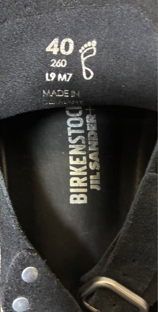 靴 JIL SANDER BIRKENSTOCK size40