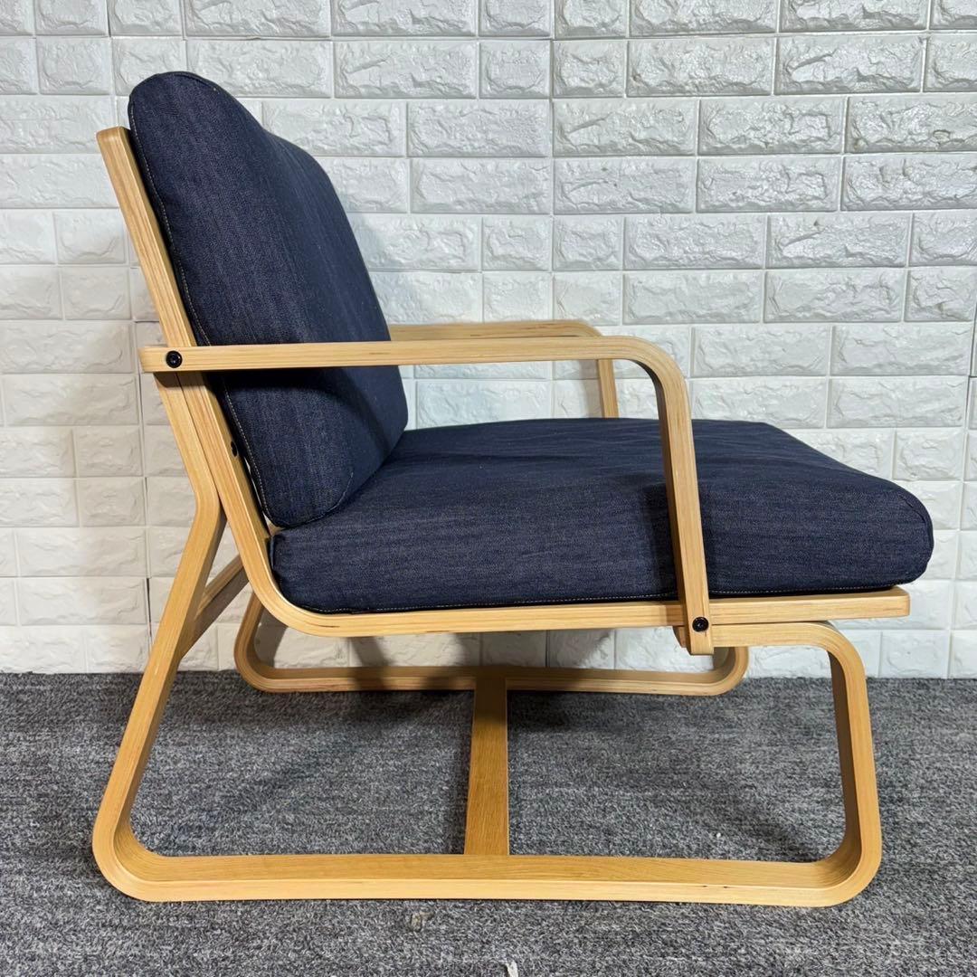 無印良品 リビングでもダイニングでもつかえるソファチェア 椅子 チェア C082