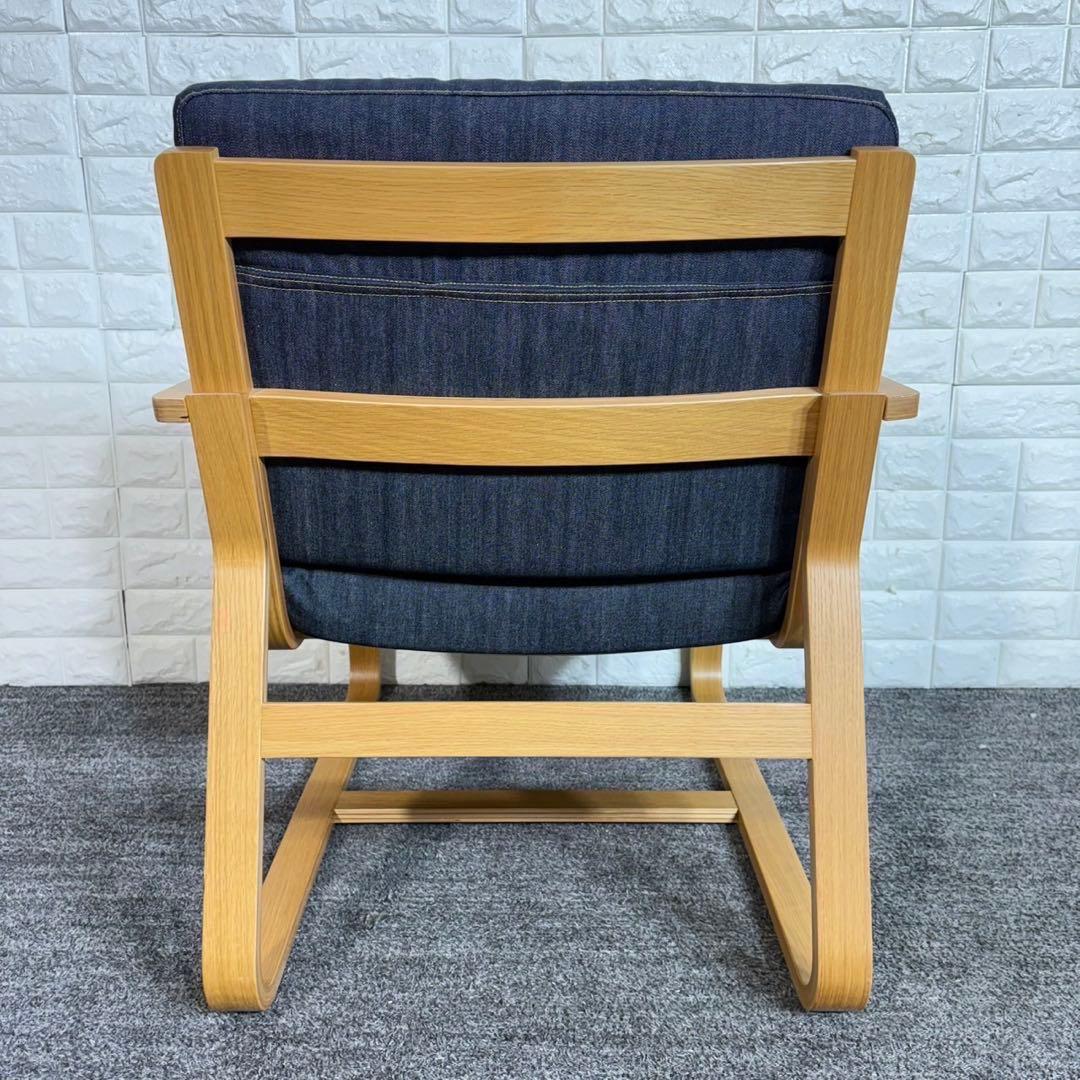 無印良品 リビングでもダイニングでもつかえるソファチェア 椅子 チェア C082