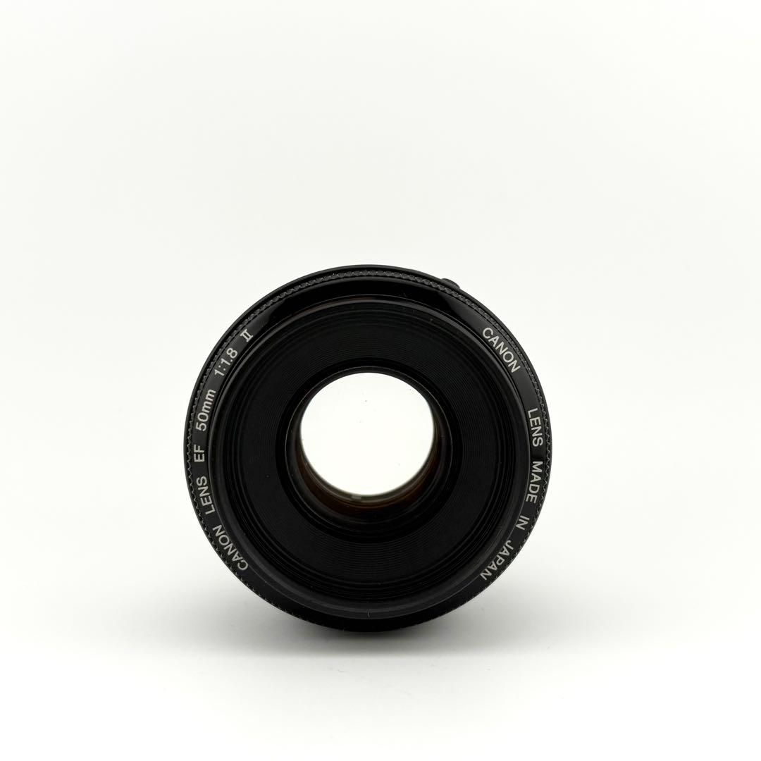 【完動美品】 Canon EF 50mm F1.8 ii 単焦点 標準