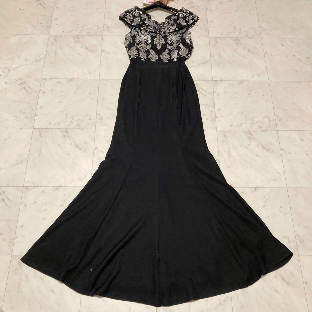 美品　タダシショージ　ロングドレス　刺繍　マーメイド　パーティ　2