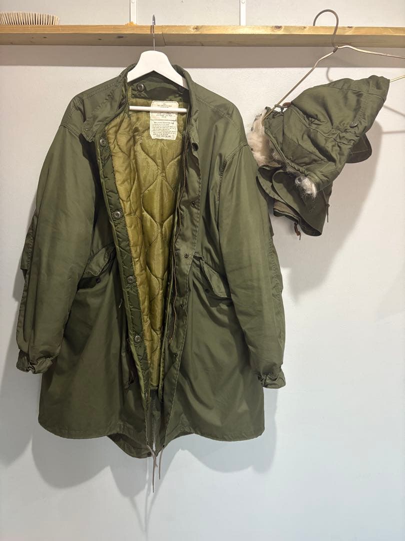 M-65 フィッシュテールパーカー　米軍実物　sサイズ
