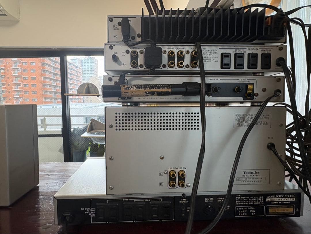 Technics スピーカー　カセットデッキ　SB F1 DT 320
