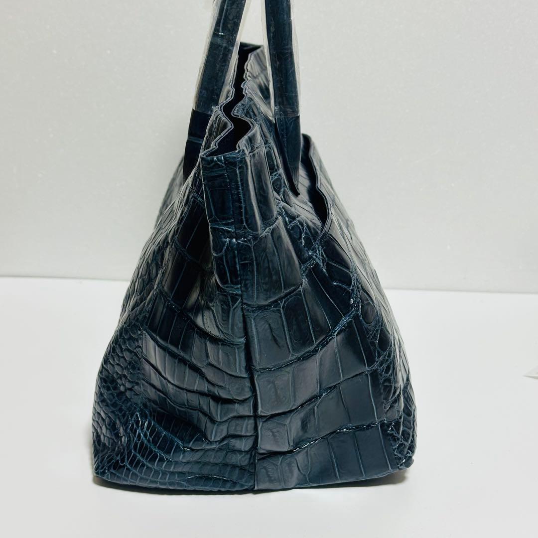 【新品未使用】Alumuco クロコダイル　トートバッグ