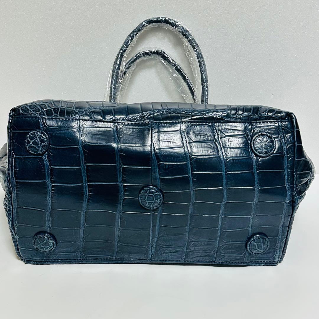 【新品未使用】Alumuco クロコダイル　トートバッグ