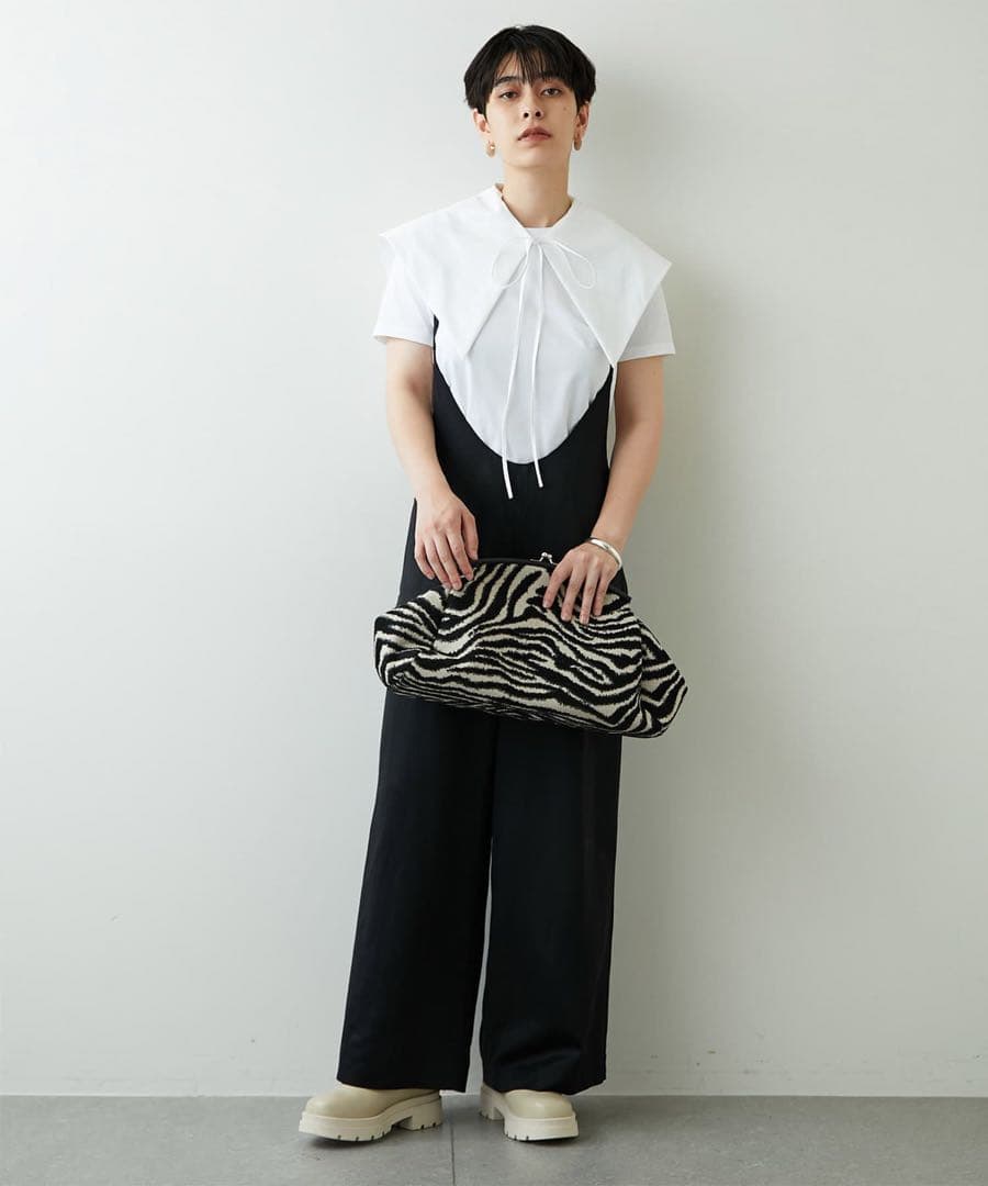 A VACATION PILLOW ZEBRA ピロー ゼブラ クラッチ