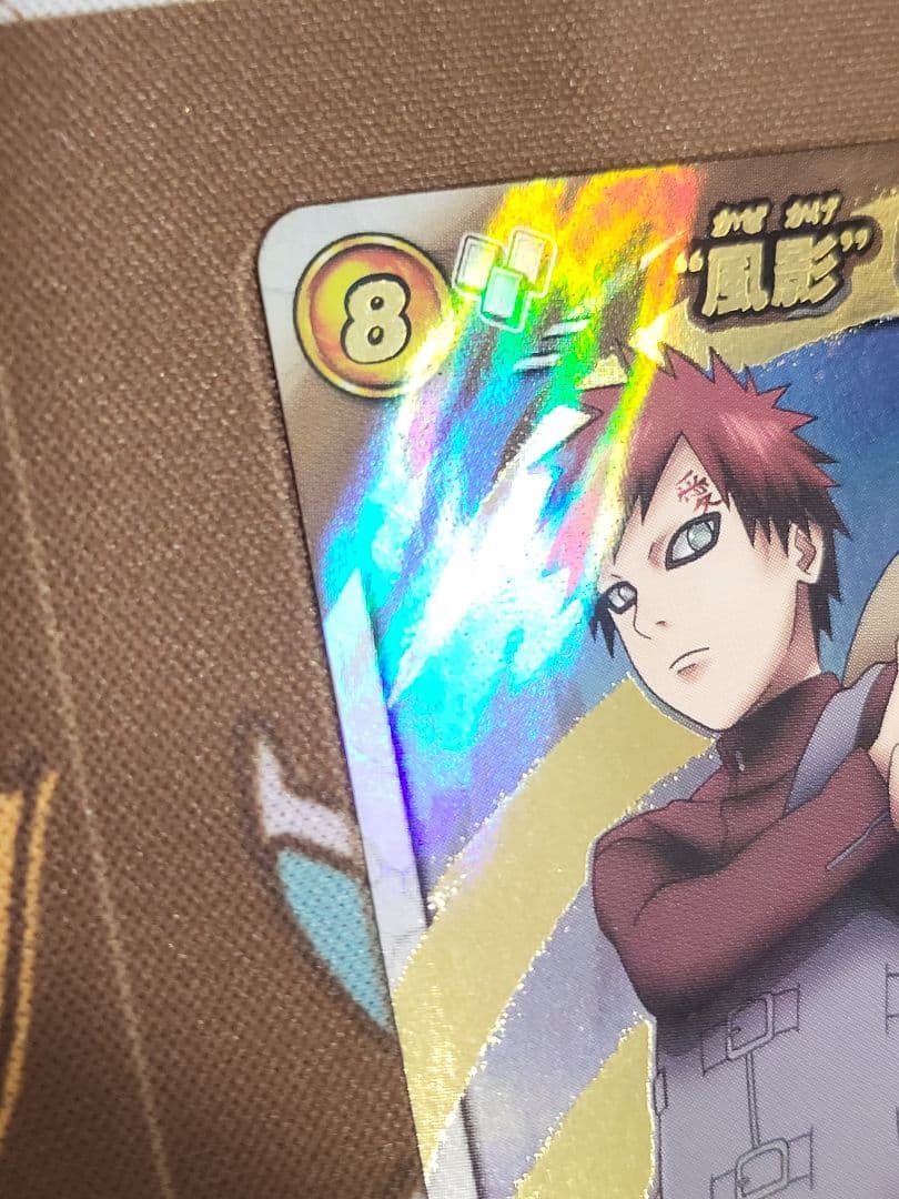 NARUTO　風影　我愛羅超Ωレア　ミラバト　トレカ