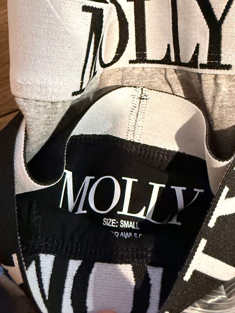 Molly drawls boxer pants ブラック・グレーセット