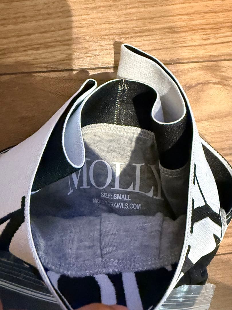 Molly drawls boxer pants ブラック・グレーセット