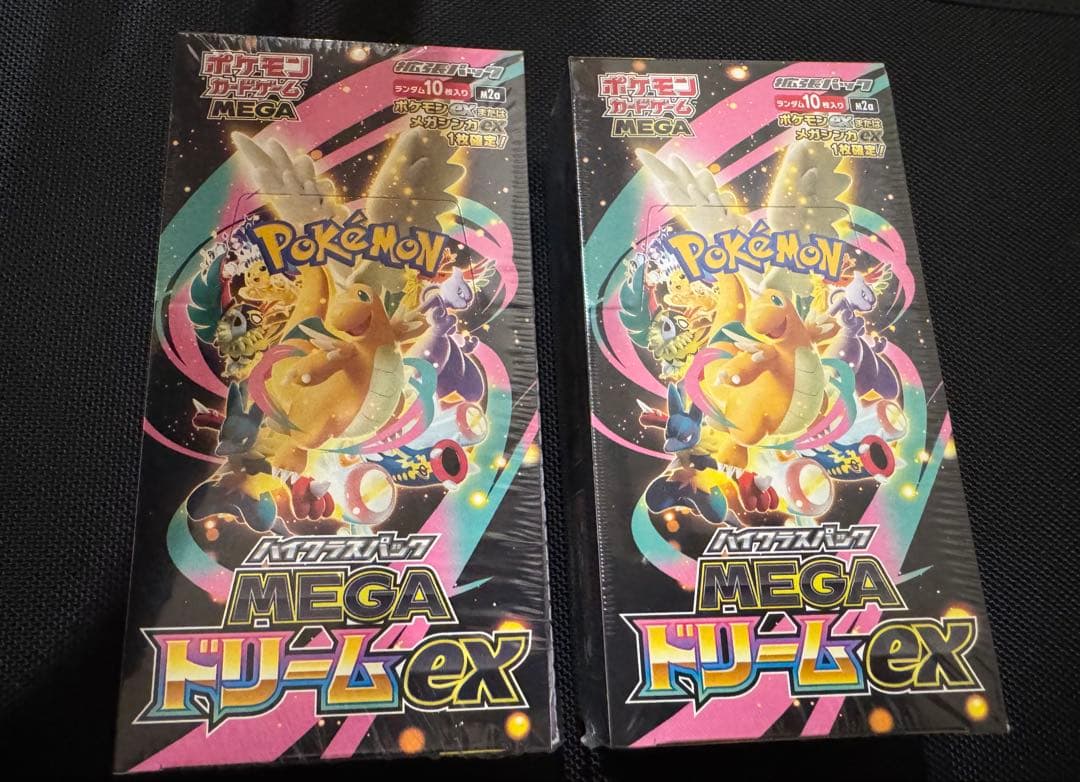 ポケモンカードゲーム MEGAドリームEX シュリンク付き12BOX