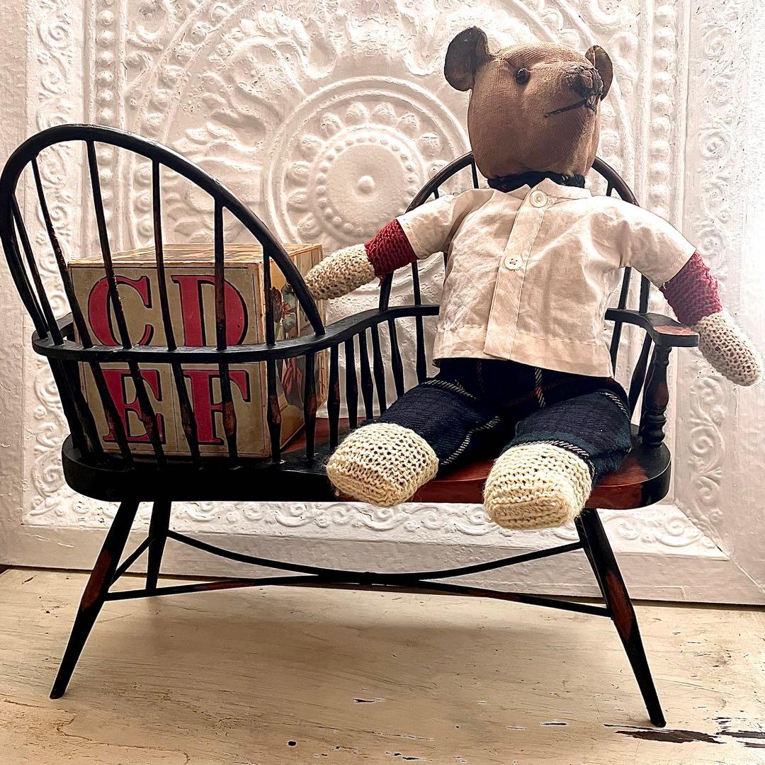 アンティーク♪ドール用♪ウィンザーチェアー