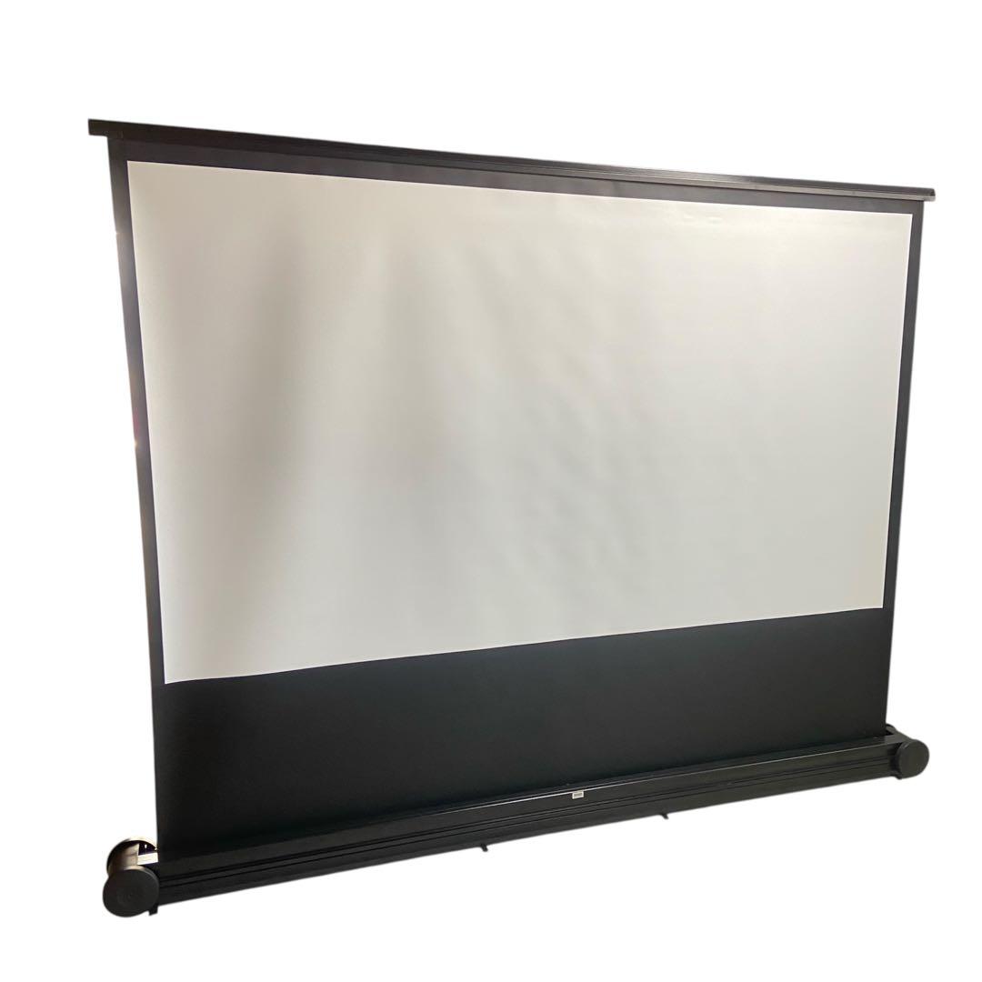 プロジェクタースクリーン 100インチ 自立式 持ち運び可能