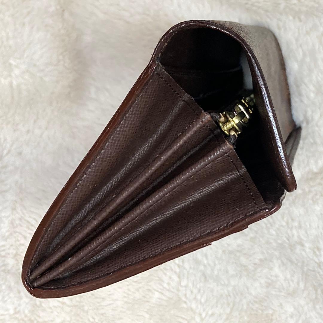 【美品】ルイヴィトン 長財布 ポルトフォイユ・サラ ダミエ N61734