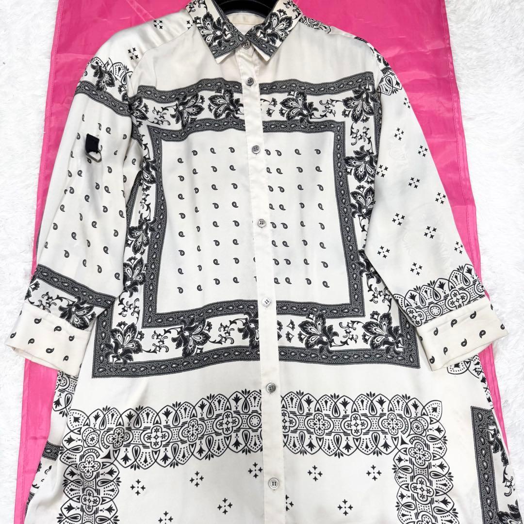 【即完売品 】グレースコンチネンタル バンダナコンビプリントワンピース 36