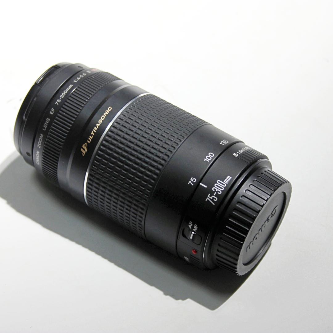 Canon EF 75-300mm f4-5.6 III USM ズームレンズ