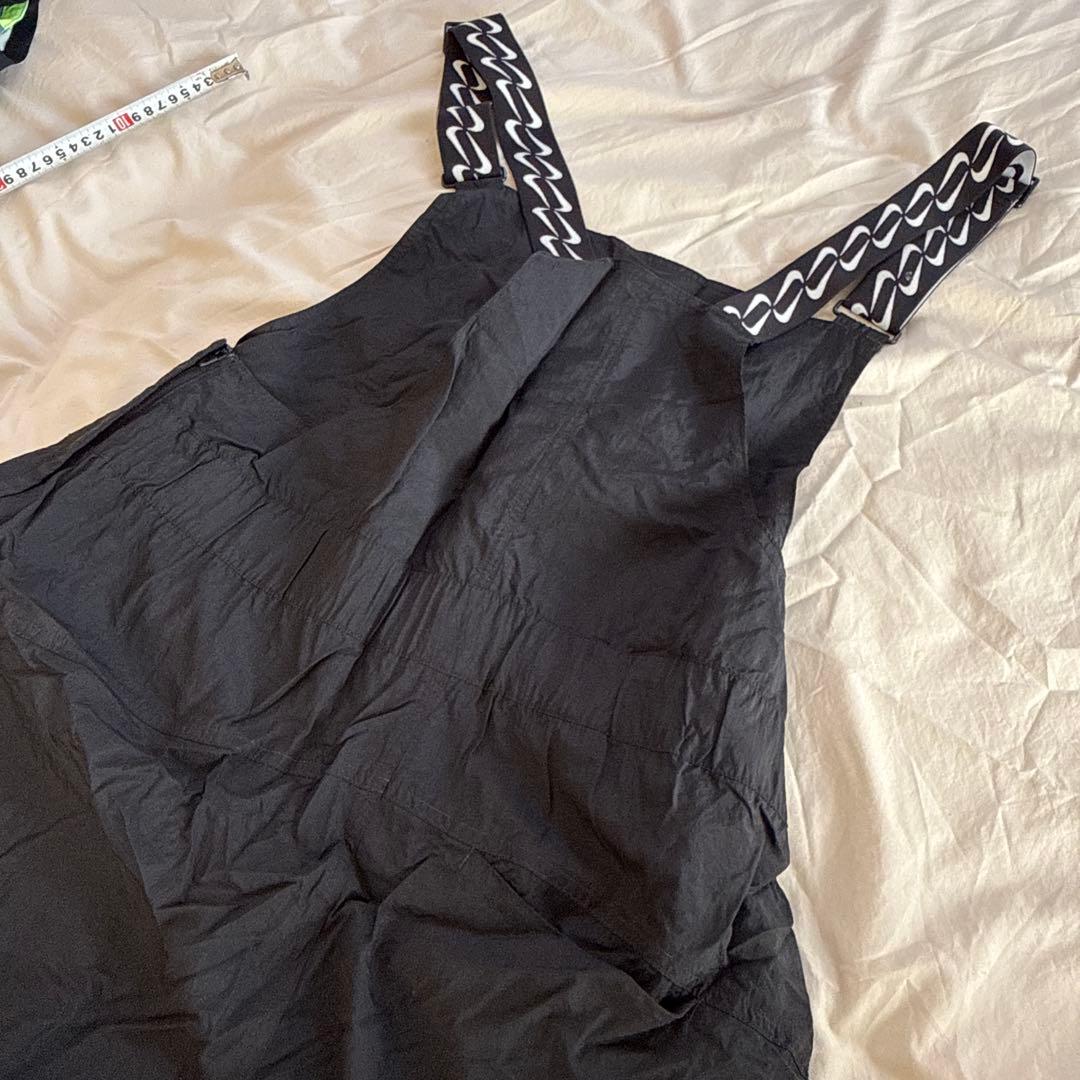 Nike ブラックオーバーオール・つなぎ　XL