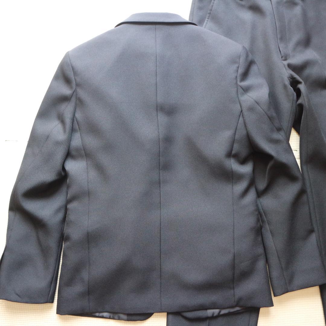 美品オリバーハウス 150cm 男の子 黒 セレモニースーツ上下セットアップ