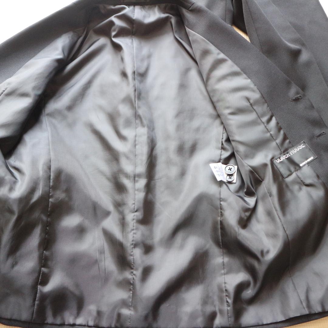 美品オリバーハウス 150cm 男の子 黒 セレモニースーツ上下セットアップ