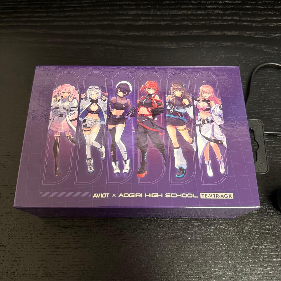 TE-V1R-AGK AVIOT あおぎり高校 イヤホン