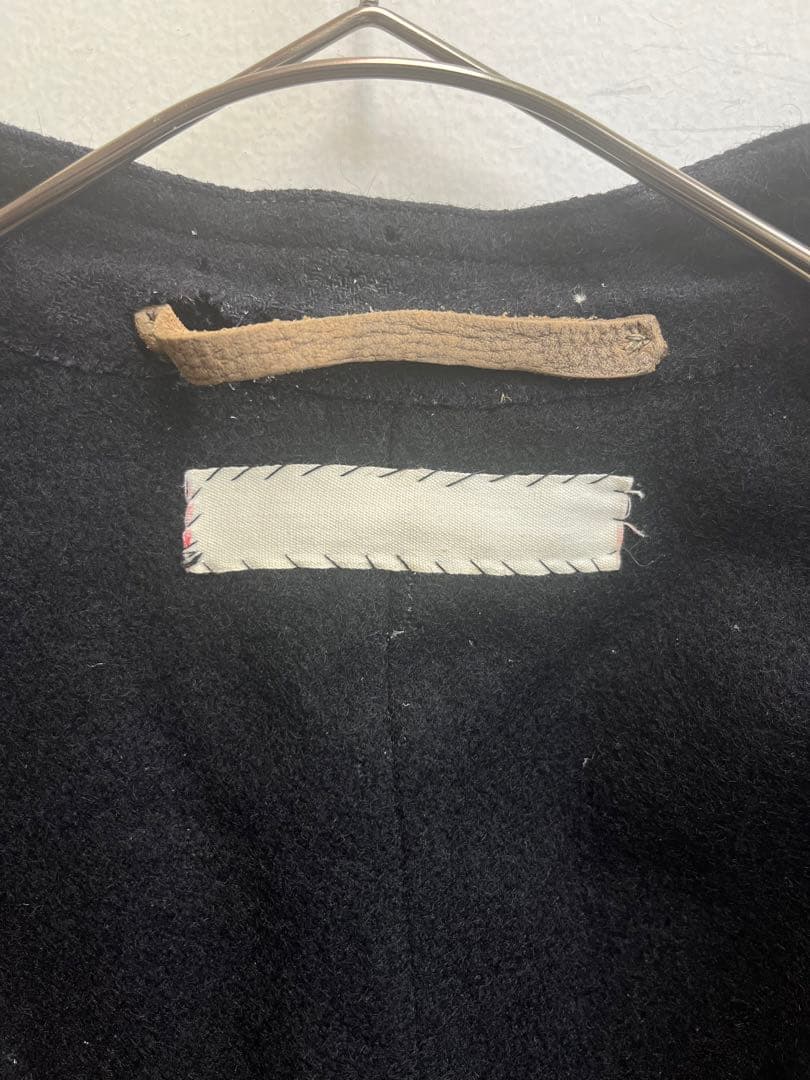 スウェーデン軍30-40s針シンチvintageダブルブレステッドウールjkt