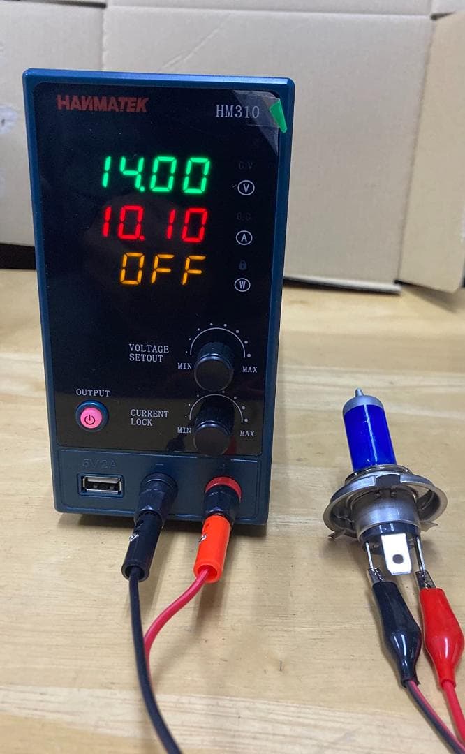 HANMATEK 可変直流安定化電源 DC電源（0-30 V 0-10 A） A