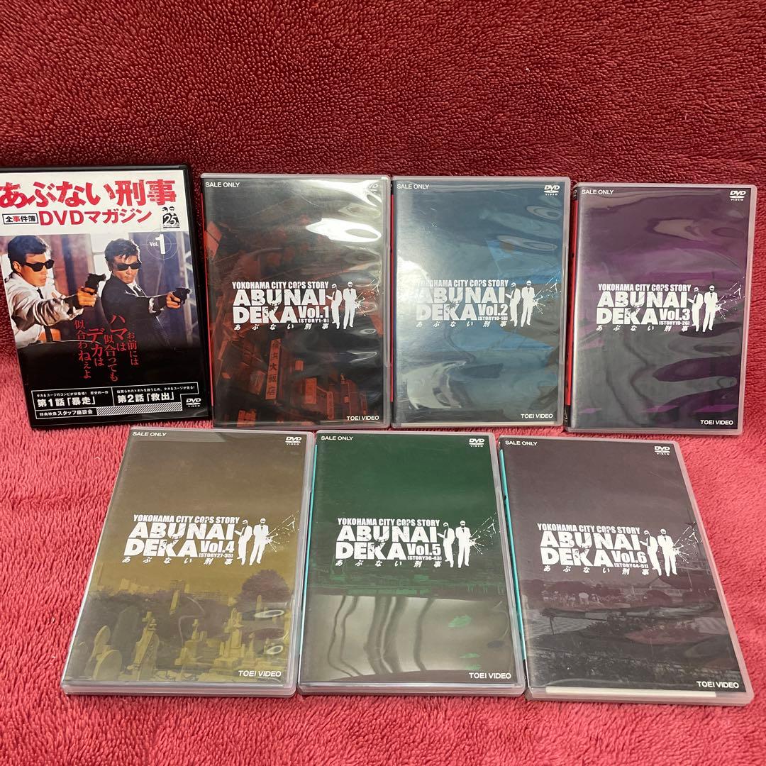あぶない刑事 VOL.1からVOl.6（DVD 各２枚）