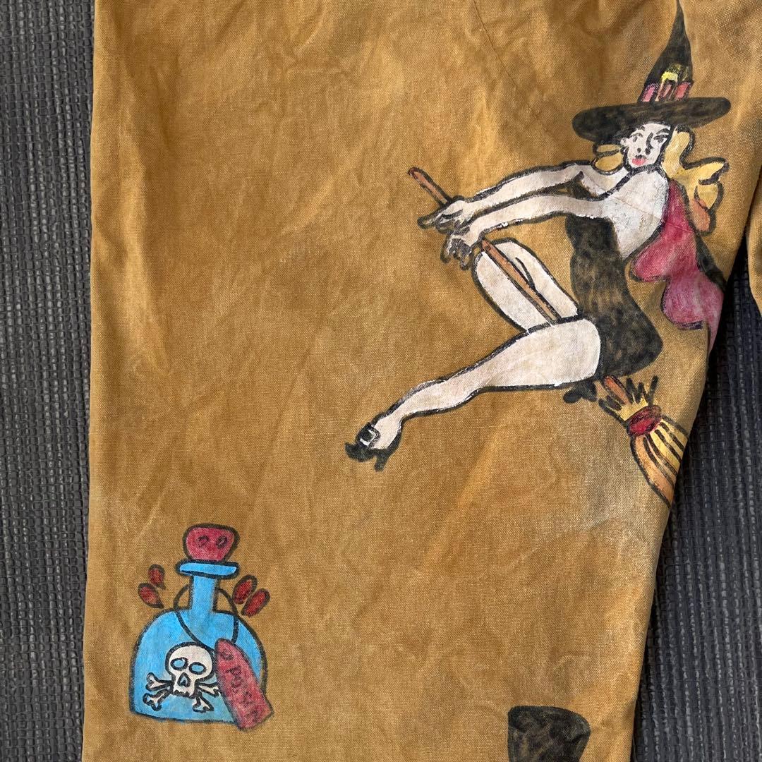 【貴重】60s ブラックシープ メモリアル ハンティングパンツ ハンドペイント