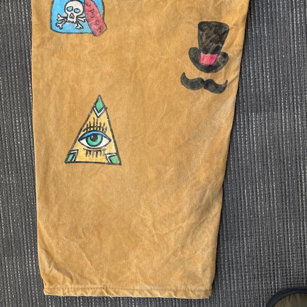 【貴重】60s ブラックシープ メモリアル ハンティングパンツ ハンドペイント