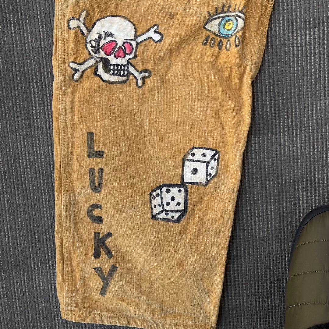 【貴重】60s ブラックシープ メモリアル ハンティングパンツ ハンドペイント