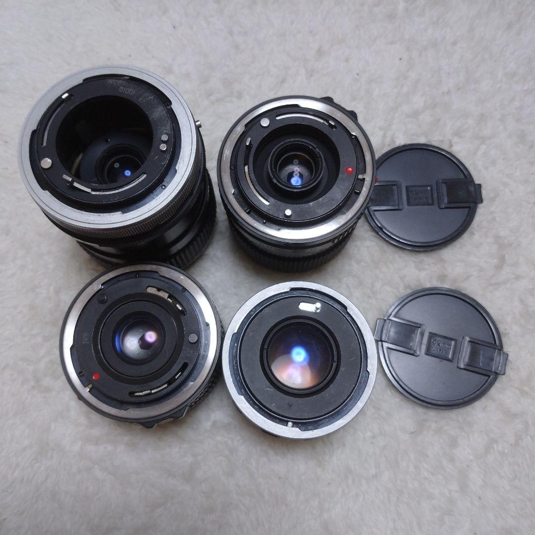 CANON FD 50mm MACRO 24mm 等4本セット キャノン