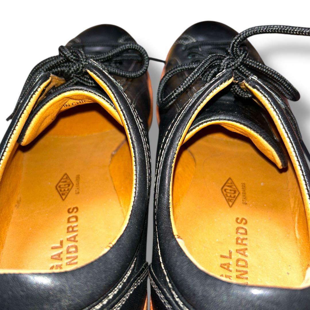 美品✨️ REGAL スタンダード　レザーシューズ 750R 黒　ブラック24大