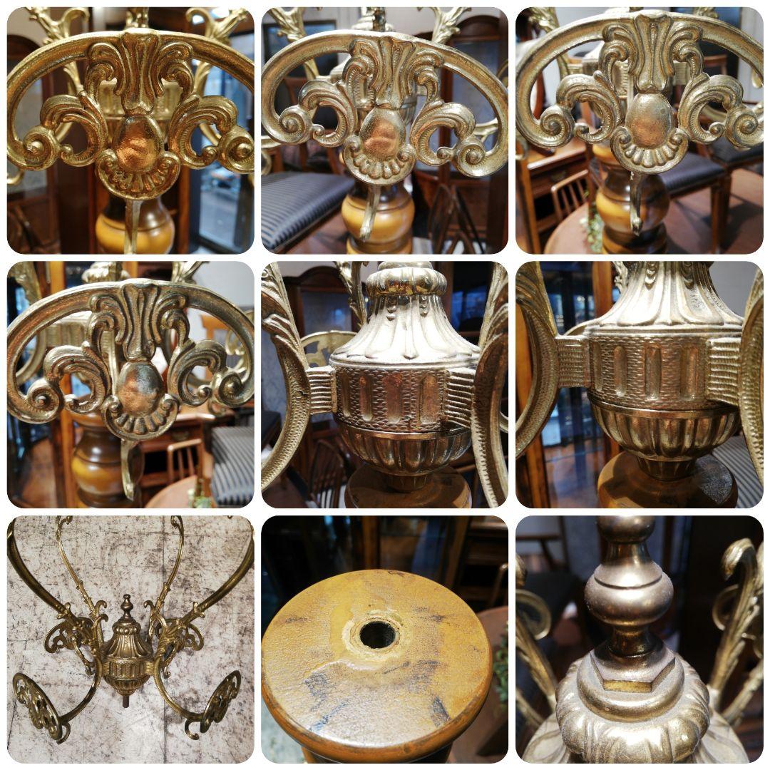 M♦アンティーク☜無垢 アールデコ様式コートハンガー