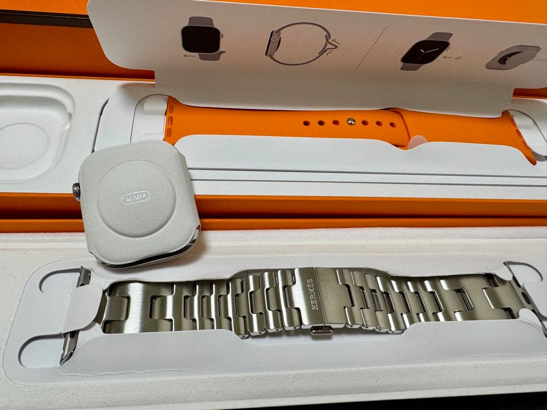 新品未使用 HERMES アップルウォッチ シリーズ11　46mm グランH