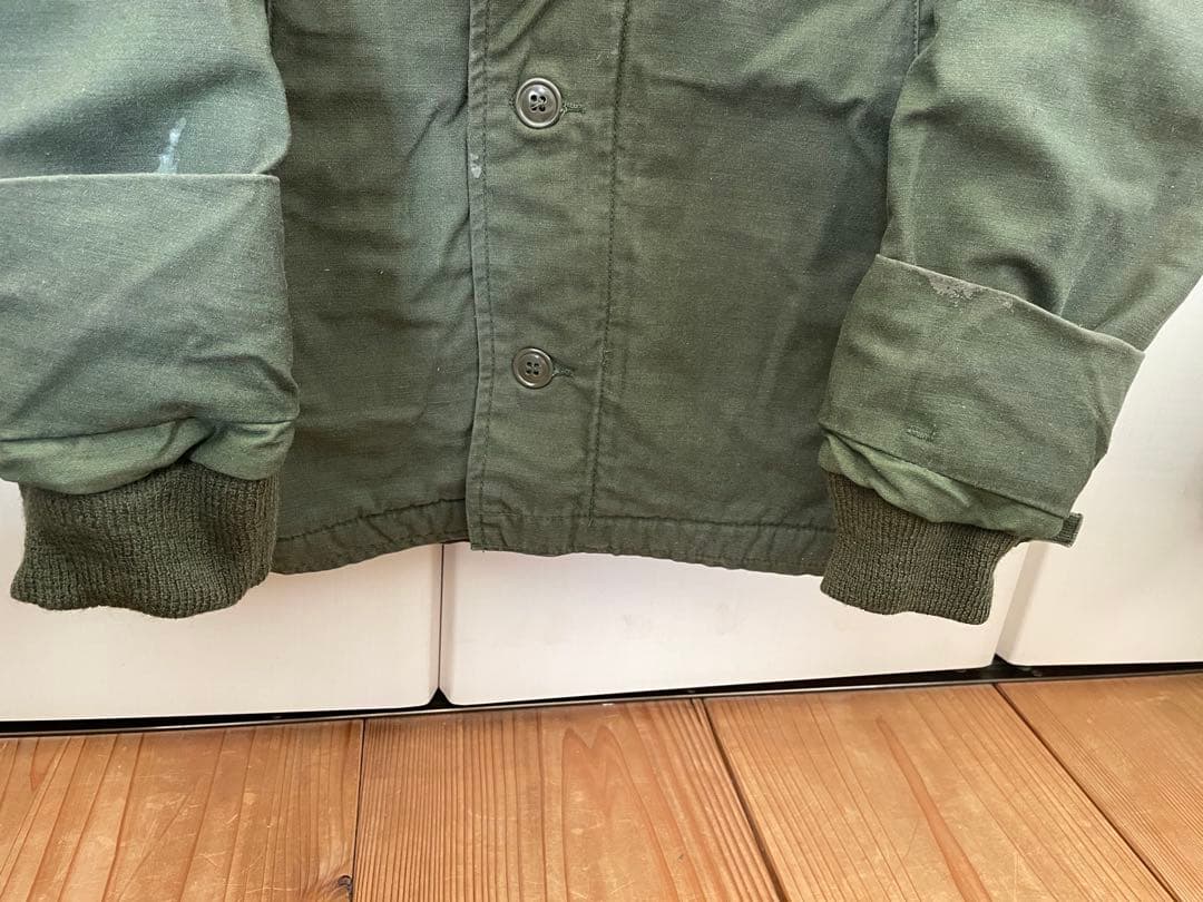 USN 本物 実品 84年製　U.S. NAVY A-2 A2 デッキジャケット