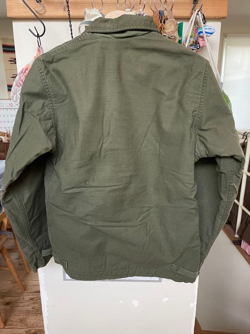 USN 本物 実品 84年製　U.S. NAVY A-2 A2 デッキジャケット