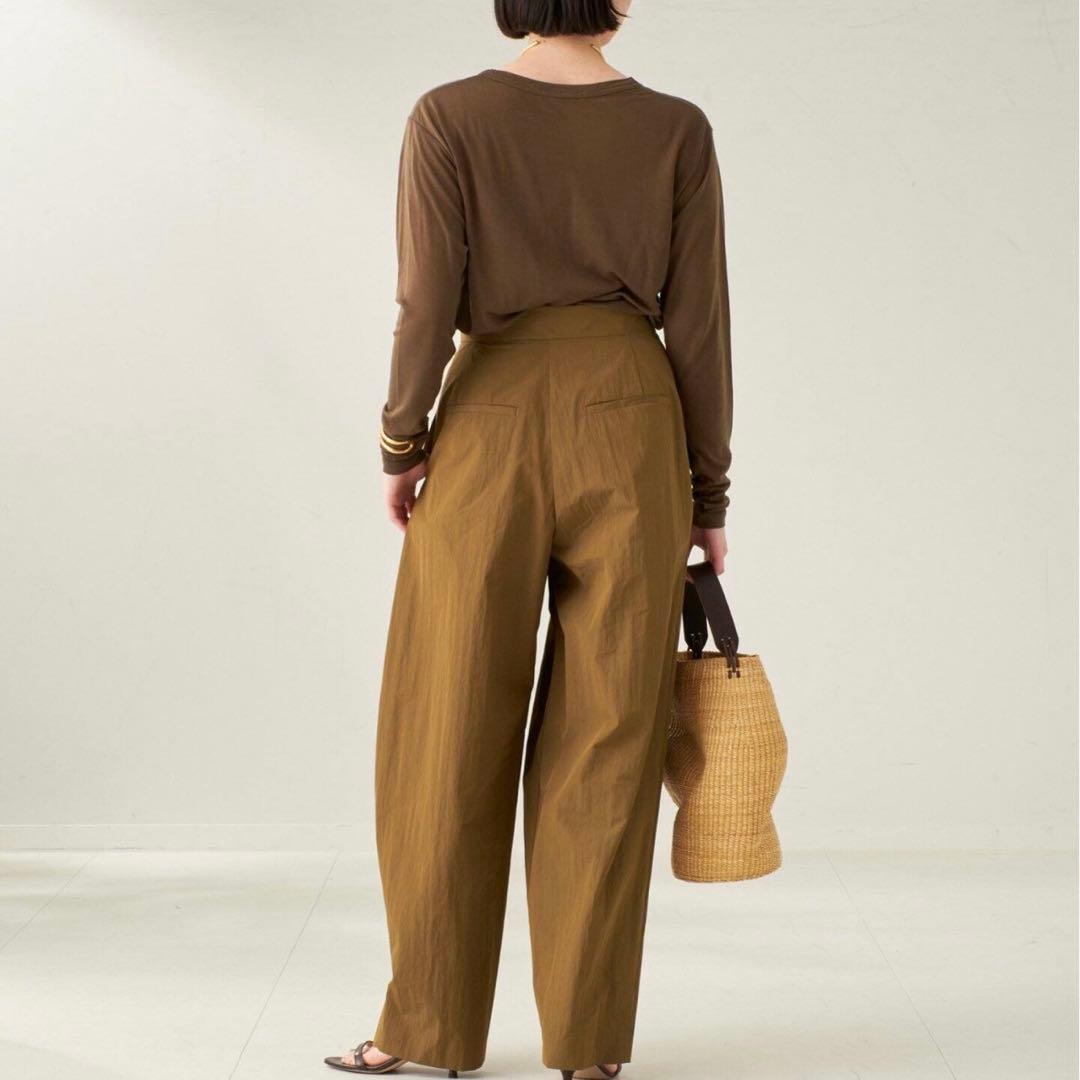 Plage R'IAM ナイロンWRAP パンツ　38サイズ