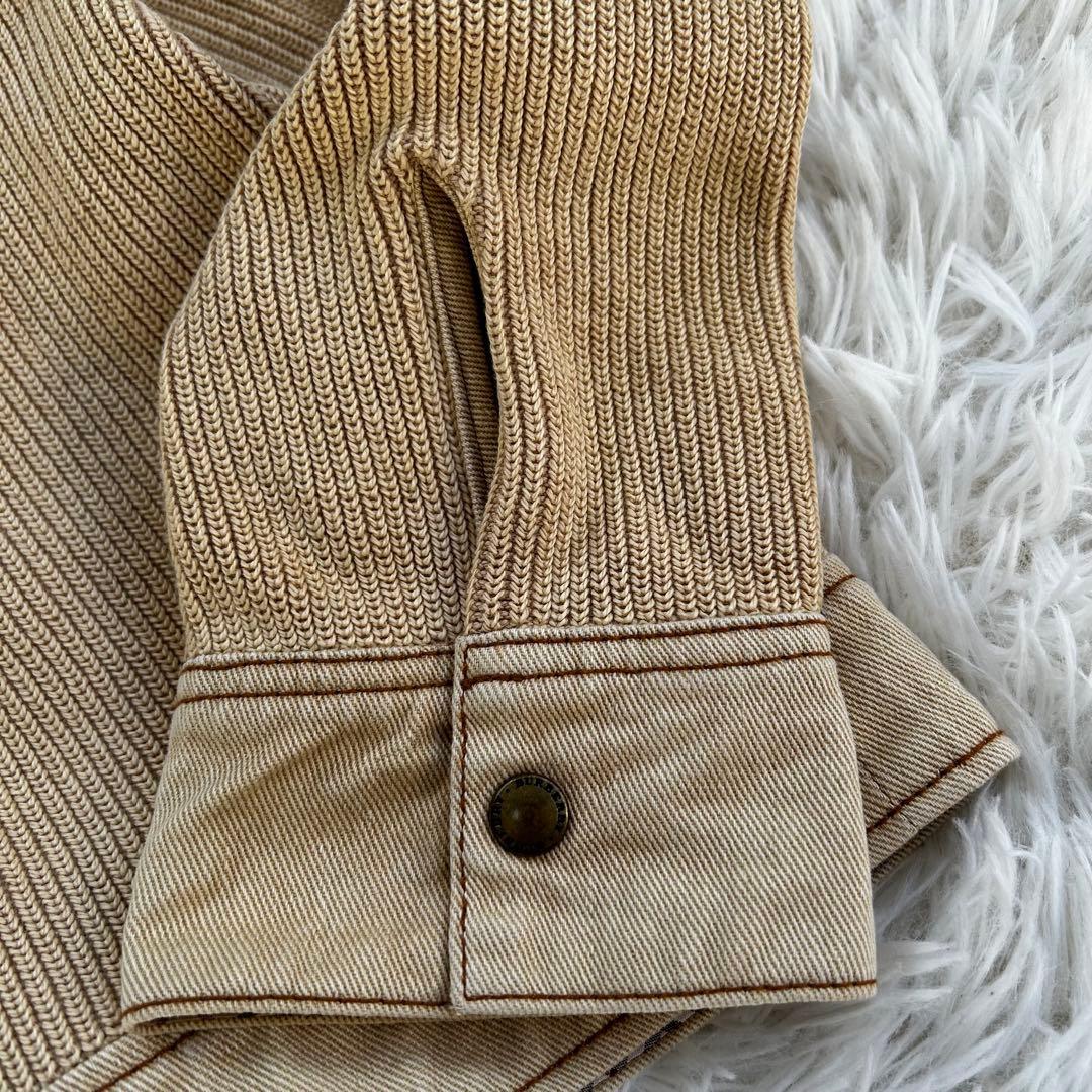 バーバリーロンドン　ノバチェック ニットジャケット カーディガン 15BR